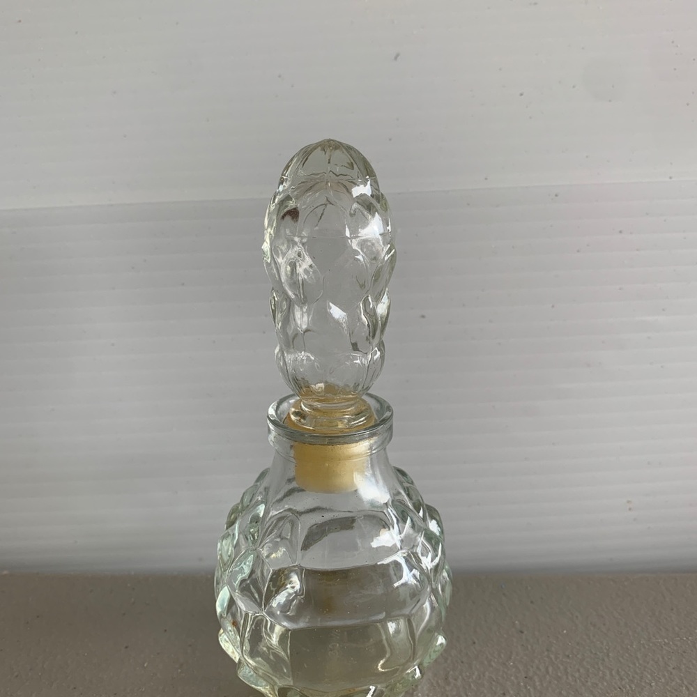 AVON Transparent Glass Decanter